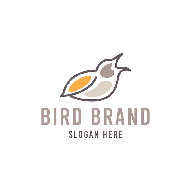 Bird Logo Design Template Vector