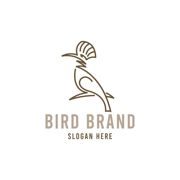 Bird Logo Design Template Vector