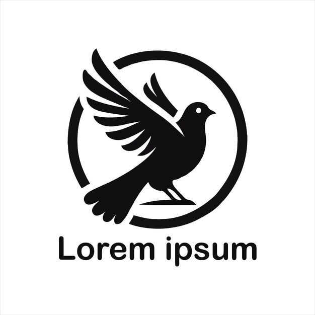 a bird logo design