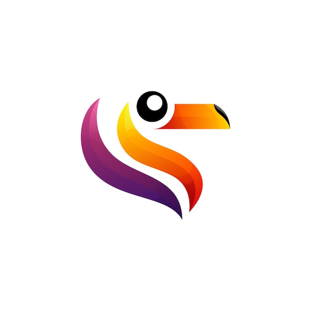 Bird logo style