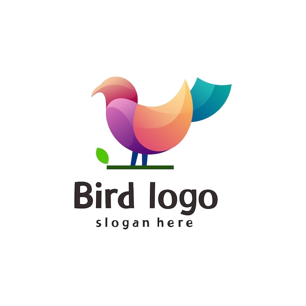 Bird logo template