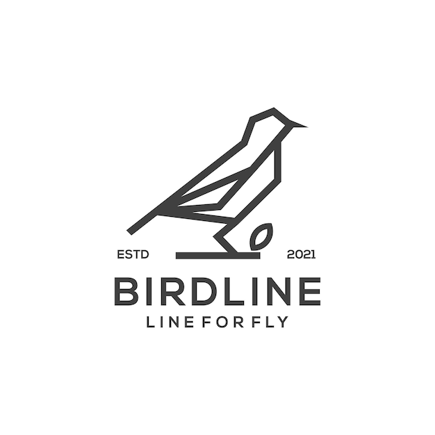 Bird logo template