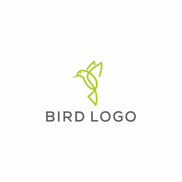 Bird logo vector tempate