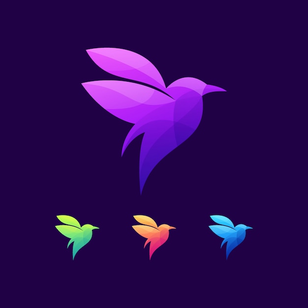 Bird nature wild animal logo