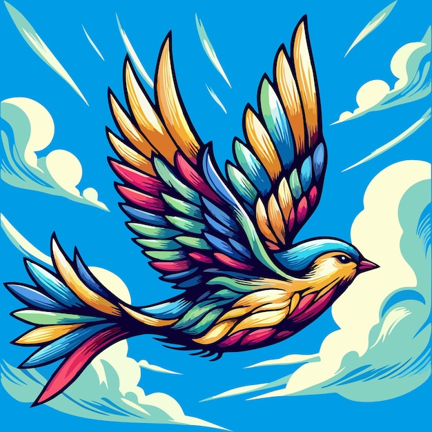 Bird vector 16