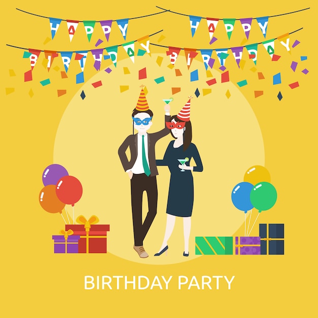 Birthday Party Conceptual Design