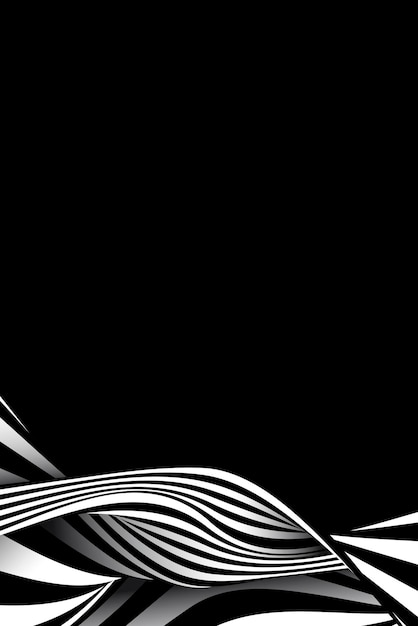 Black abstract background vector