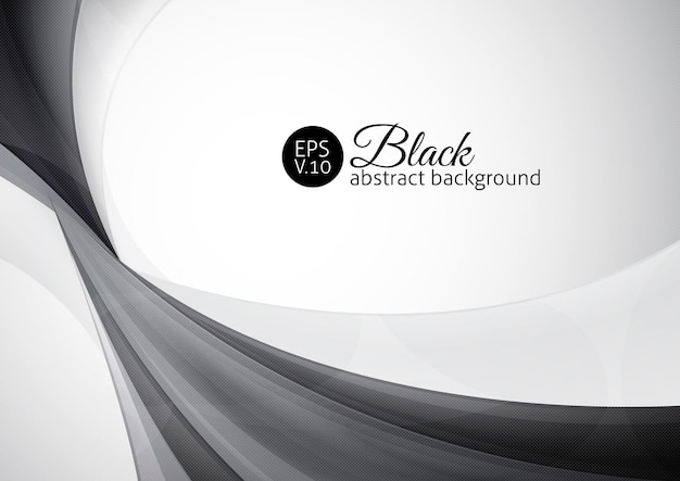 Black abstract background