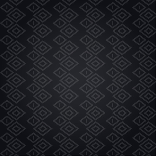 Black background with elegant ornaments, Luxury Seamless pattern