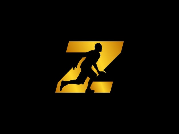 A black background with a yellow z logo