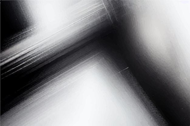 Black brush strokes on an isolated white background Black and white abstract background