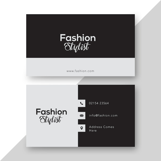 Black Business Card