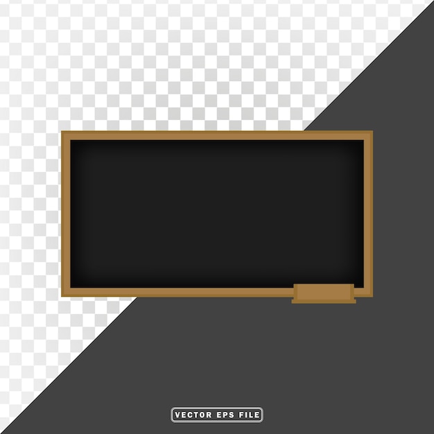 black chalkboard vector eps