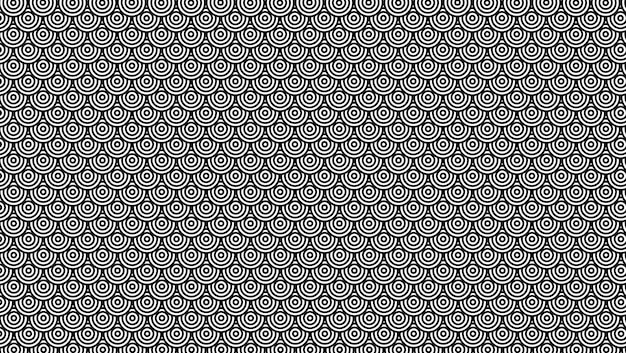 black circle pattern background