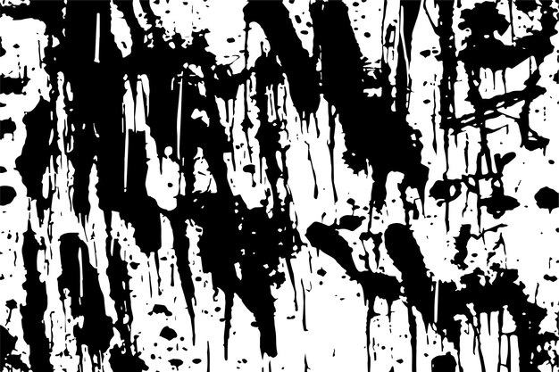 black dirty stained grungy texture on white background