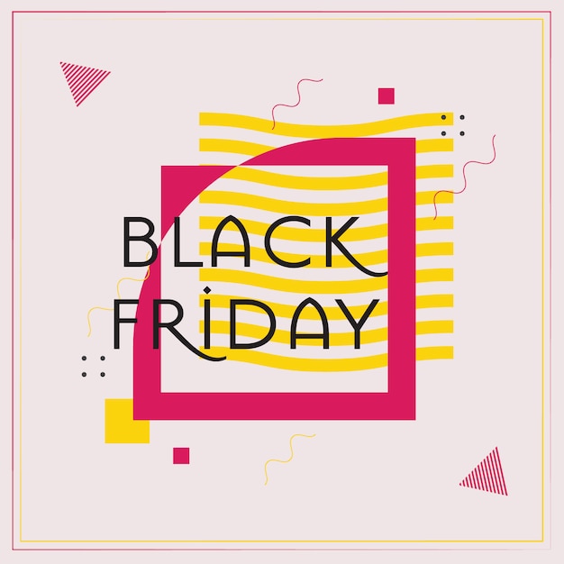 Black Friday Background Card Design