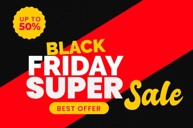 Black Friday background with sale advertising style On elegant Background