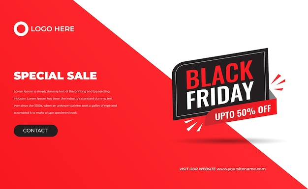 Black friday big 3d Sale special limited time offer percent discount banner for mega sale and price tag design for social media post Premium 