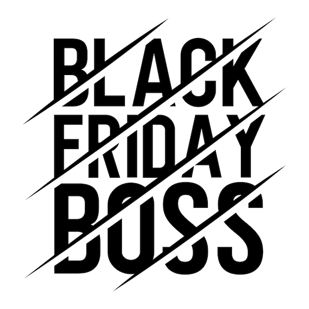 Black Friday Boss Black Friday design