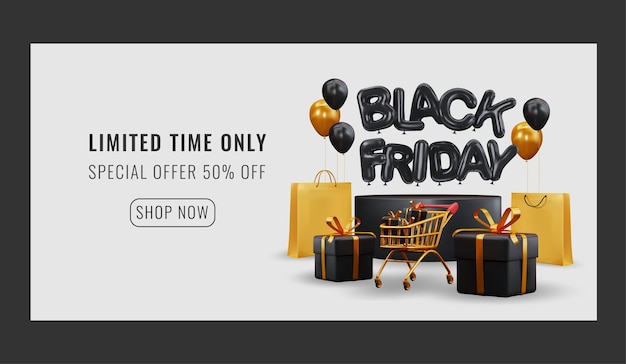 Black friday editable stories creative vector modern black friday sale social media post template an...