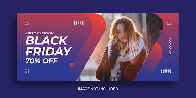 Black Friday Fashion Sale Banner