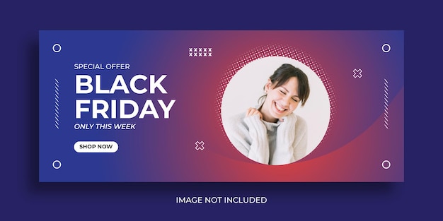 Black Friday Fashion Sale Banner