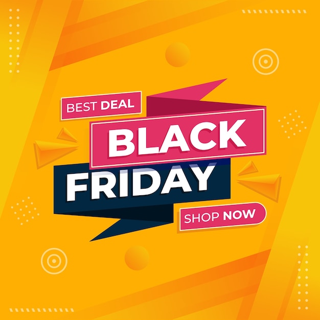 Black friday final sale   template design