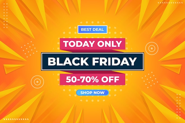 Black friday final sale   template design