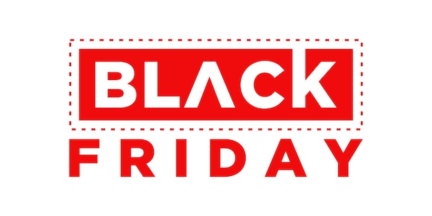 Black friday flat background design