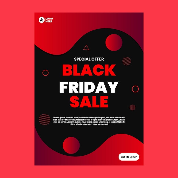 Black Friday Flyer Template