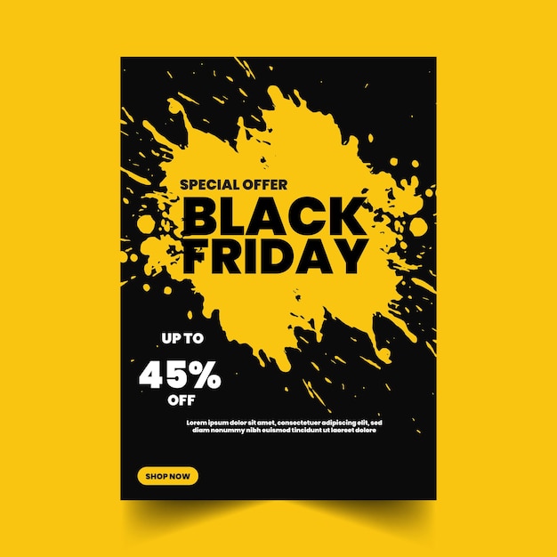 Black Friday Flyer Template