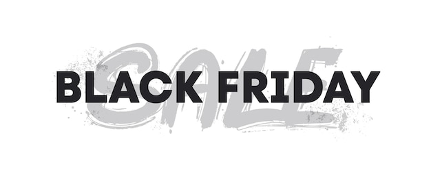 Black Friday graffiti Sale banner