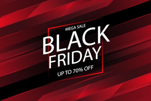 Black friday mega sale background with abstract