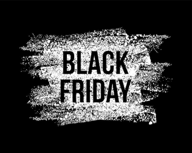 Black friday sale background, chalkboard style design