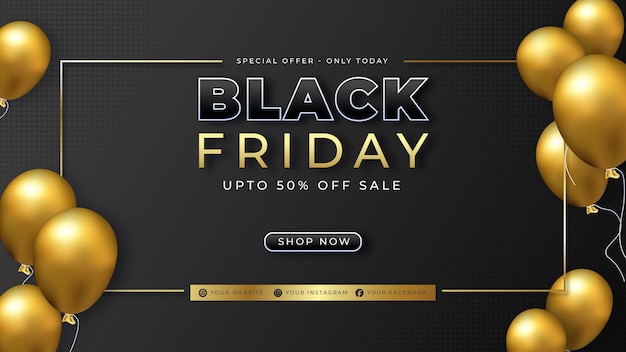 Black Friday sale background template