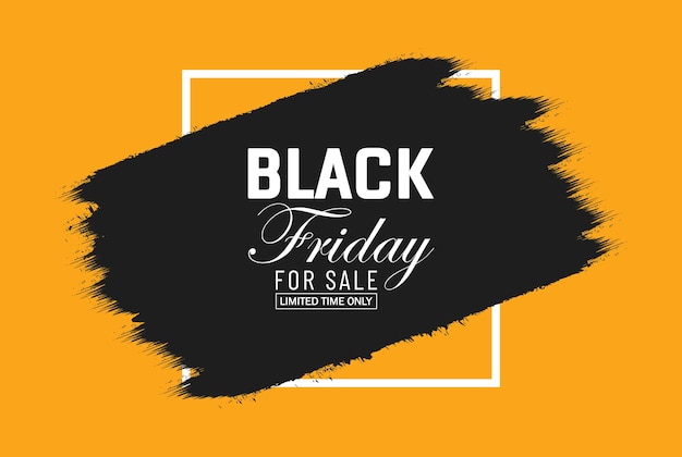 Black friday sale banner background