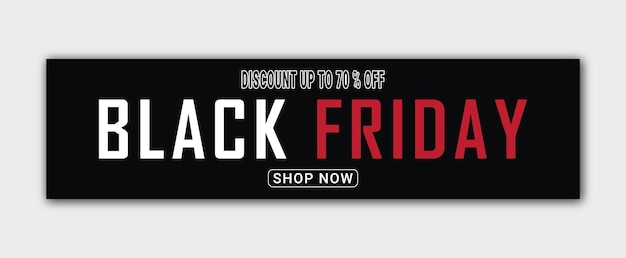 Black friday sale banner background