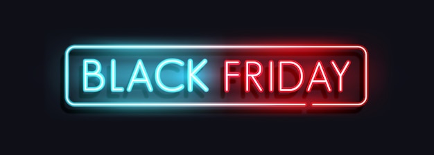 Black Friday sale banner concept