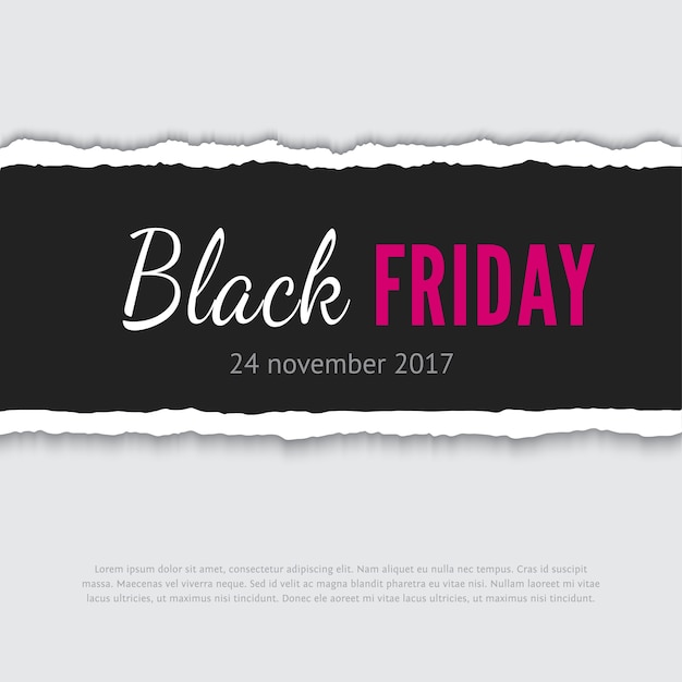 Black friday sale banner