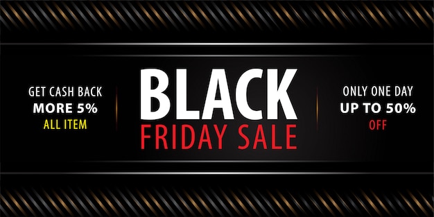 Black friday sale banner 