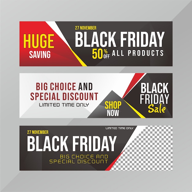 Black Friday sale banner