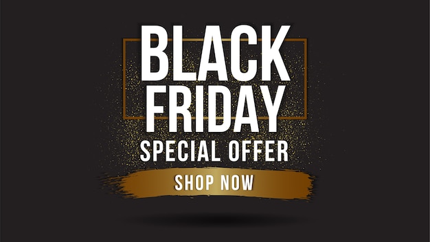 Black Friday sale banner