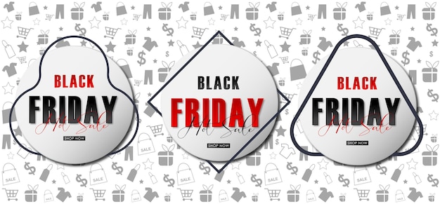 Black Friday sale on BLACK background.Vector illustration. web page,banner.