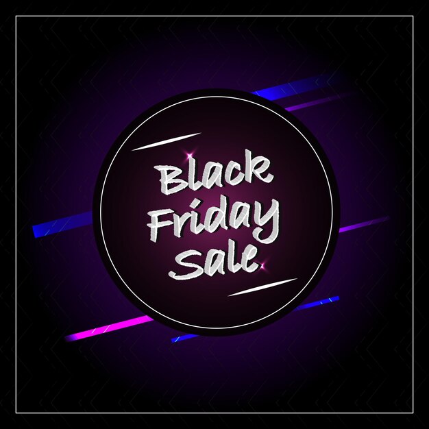 Black friday sale Creative template design for marketing