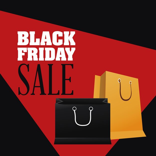 Vector black friday sale design