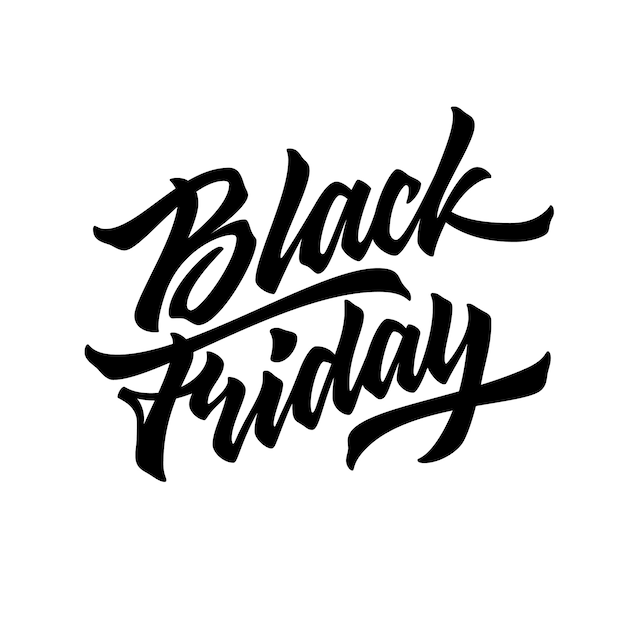 Black Friday Sale Lettering Badge