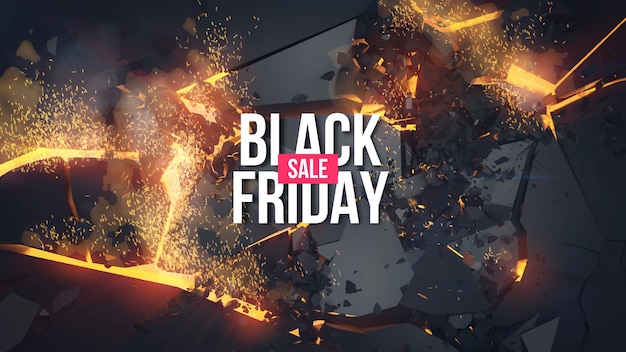 Black Friday sale poster