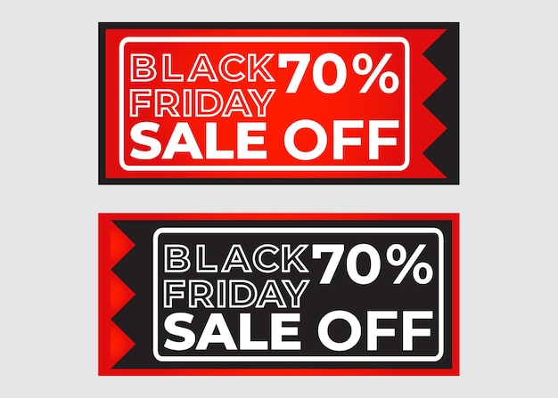 black friday sale promotion badge collection