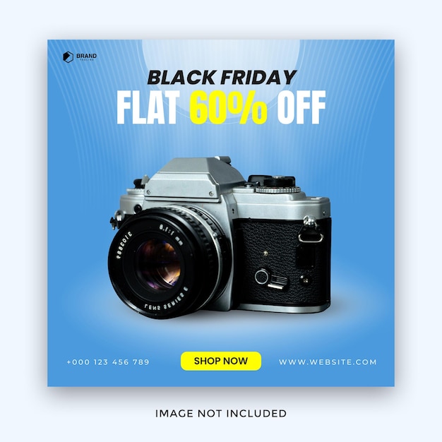 Black Friday Sale Social Media Post for gadget and much more