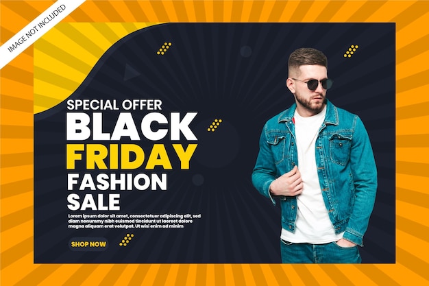 Black Friday Sale Social Media Template